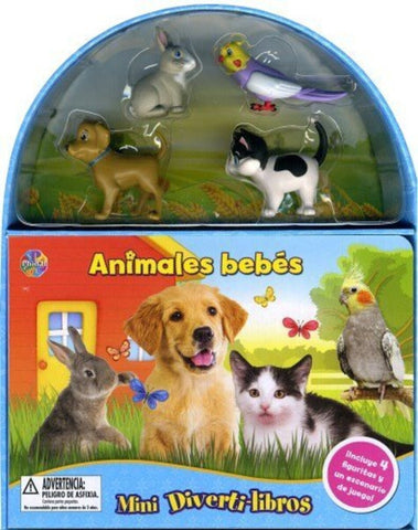 Mini Divertí libros Animales Bebes