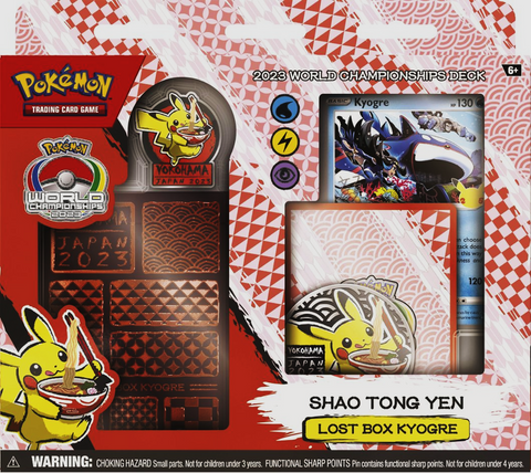 Pokémon World Championships Deck 2023 Tord Lost Box Kyogre