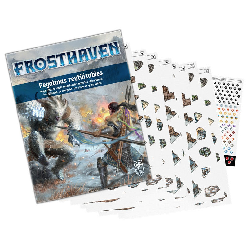 Frosthaven: Pegatinas Reutilizables