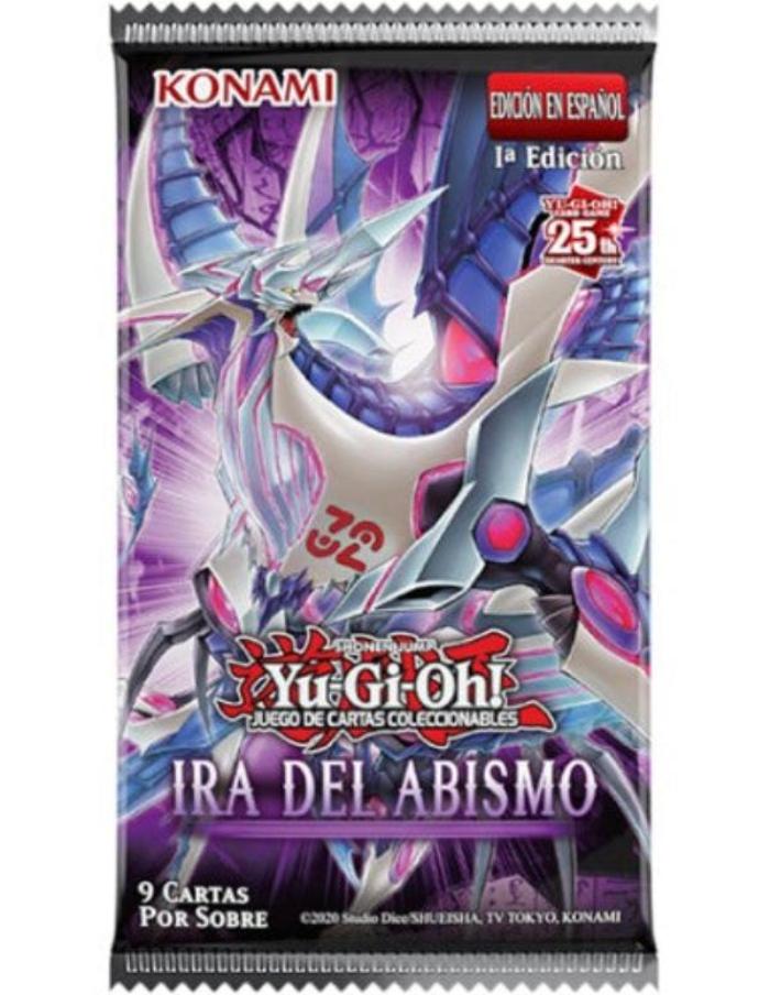 YuGiOh Ira Del Abismo Sobre