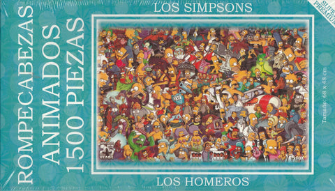 Rompecabezas Animados - Los Homeros
