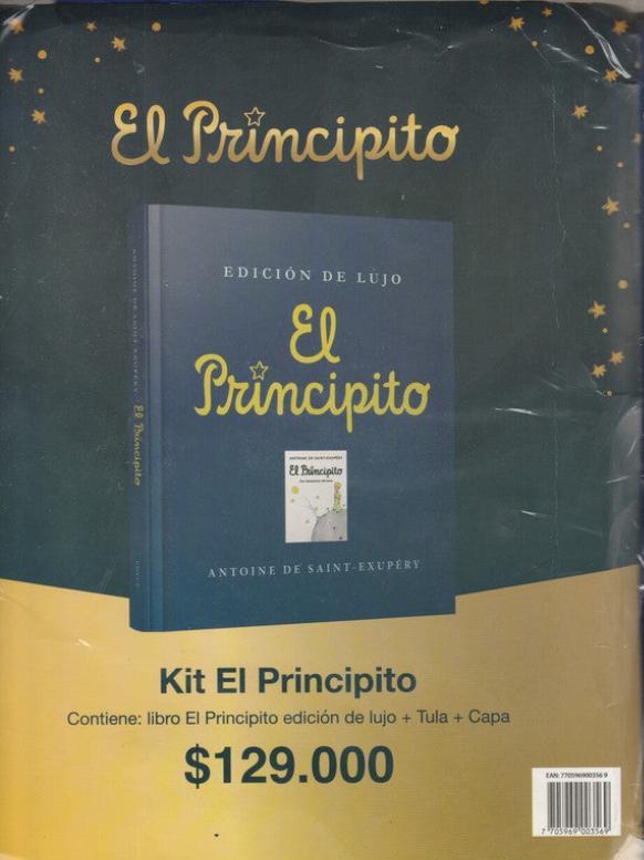 Kit El Principito De Lujo - Tula - Capa