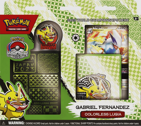 Pokémon World Championships Deck 2023 Tord Colorless Lugia