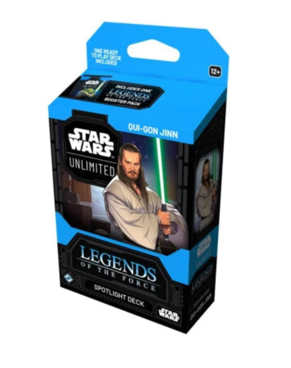 Star Wars Unlimited Legends Of The Force Spotlight Deck Qui-Gon Jinn