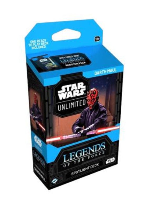 Star Wars Unlimited Legends Of The Force Spotlight Deck Darth Maul