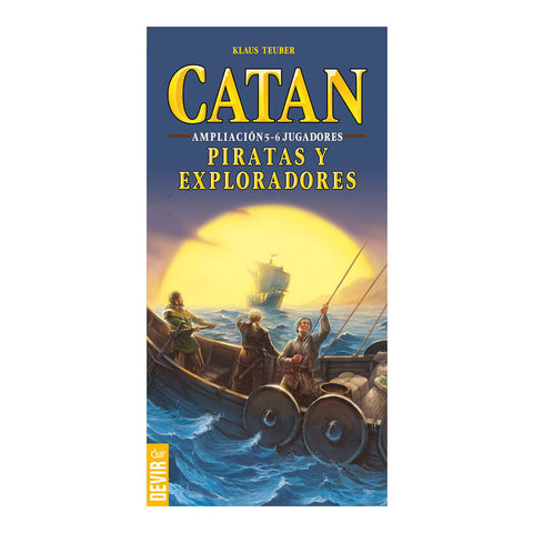 Catan expansión 5-6 jugadores Piratas y Exploradores