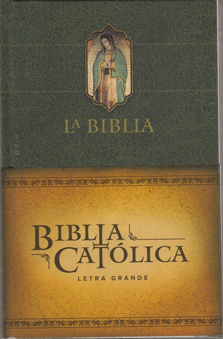 Biblia Católica L. Grande Tapa Dura Verde