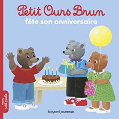Petit Ours Brun Fête Son Anniversaire