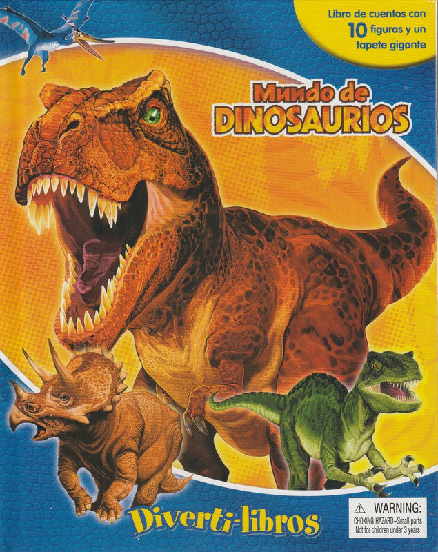 Mini Divertilibros Mundo De Dinosaurios