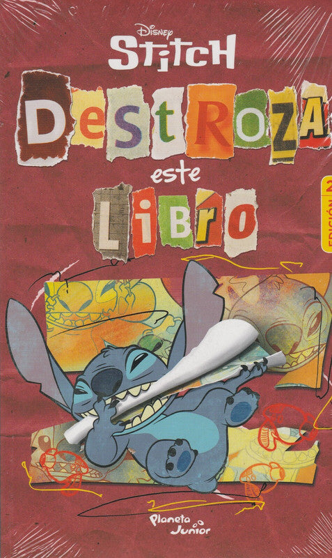 Stitch. Destroza Este Libro