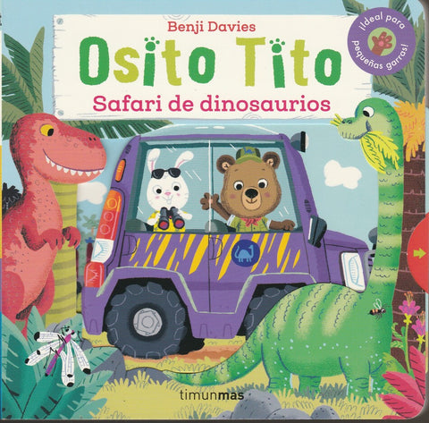 Osito Tito Safari De Dinosaurios