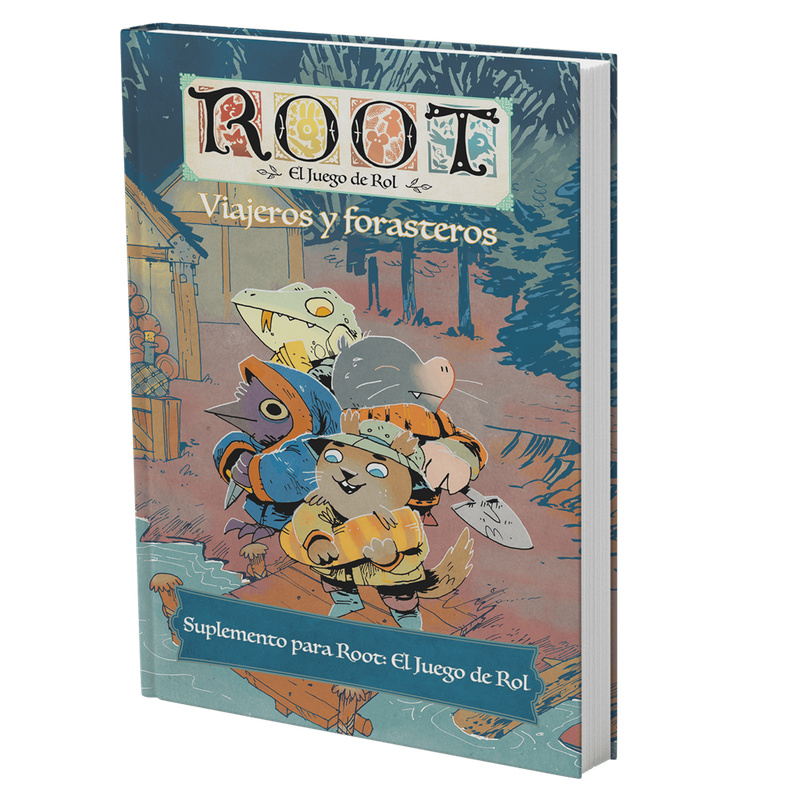 Root: El Juego De Rol - Libro Viajeros Y Forasteros