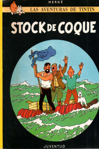 Las Aventuras De Tintin Stock De Coque