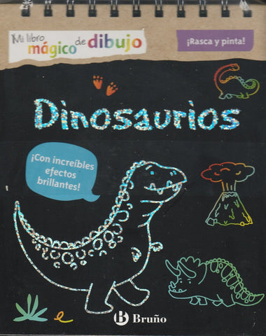 Mi Libro Mágico De Dibujo. Dinosaurios
