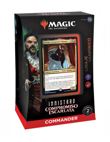 Magic Commander Innistrad Compromiso Escarlata Linaje Vampírico