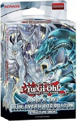 YuGiOh Saga of Blue Eyes White Dragon Structure Deck