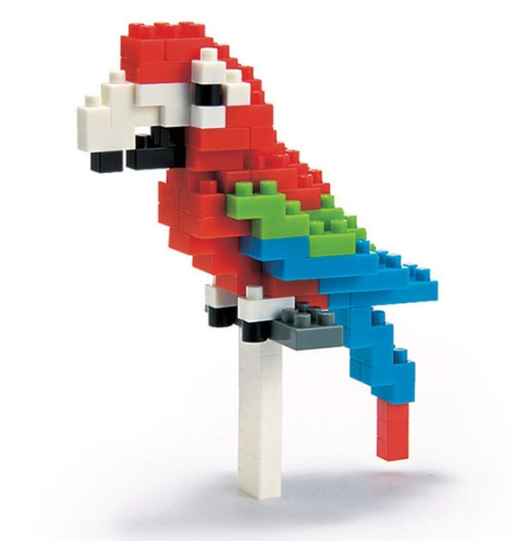 Nanoblock Red-And-Green Macaw
