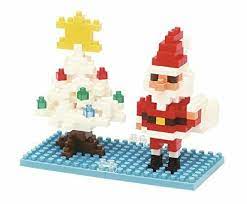 Nanoblock Santa Claus & Christmas Tree