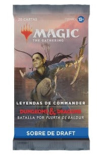 Magic Commander Legends D&D Batalla Por Puerta De Baldur Sobre