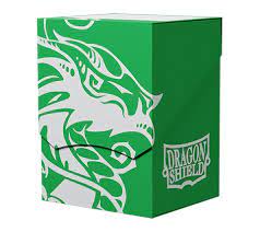 Deck Box Green/Black Dragon Shield