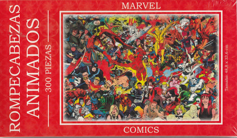 Rompecabezas Animados - Marvel - Comics