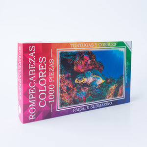 Rompecabezas Colores - Tortugas y Corales