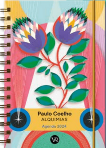 Agenda Paulo Coelho 2024 Alquimias Tulipanes