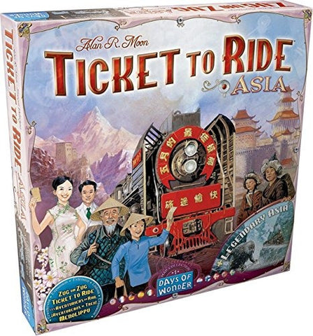 ¡Ticket To Ride! Asia Expansión