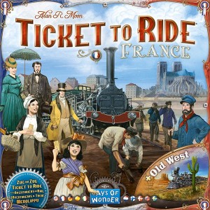 Ticket to Ride France & Old West Expansión