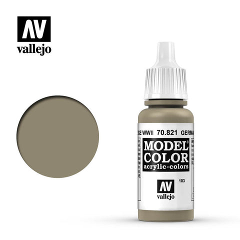 Pintura Acrílica Alemán Camuflaje Beige WWII 70.821