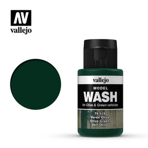 Pintura Acrílica Wash Lavado  Verde Oliva 76.519