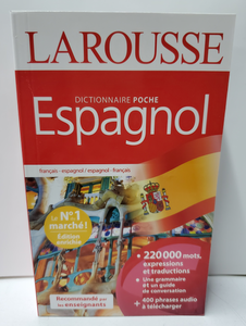 Dictionnaire Larousse Espagnol Poche
