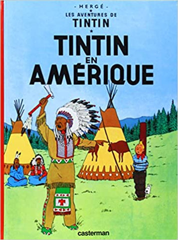 Les Aventures De Tintin En Amerique Tapa Dura