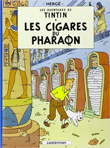 Les Aventures De Tintin Les Cigares Du Pharaon  Tapa Dura