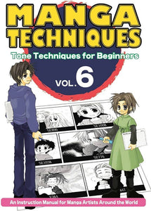 How To Draw Manga Techniques Vol 6.Tone Technique