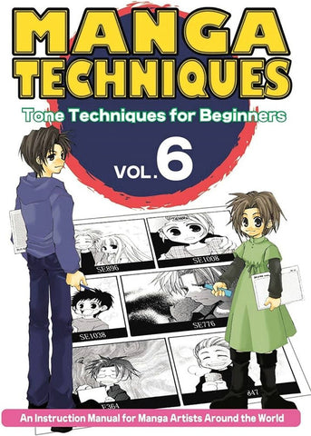 How To Draw Manga Techniques Vol 6.Tone Technique