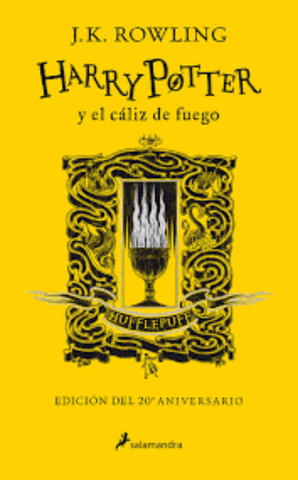 Harry Potter Y El Cáliz De Fuego (Ed. Hufflepuff 20º Aniversario)