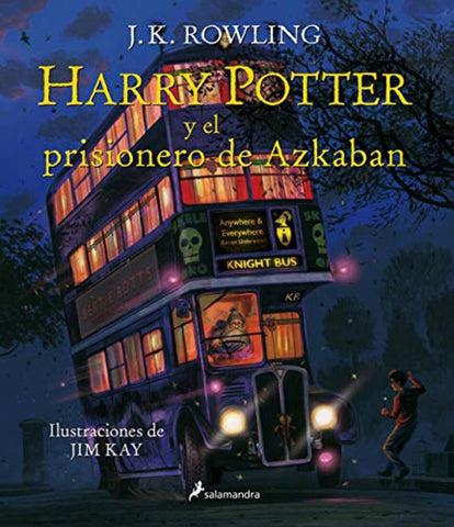 Harry Potter Y El Prisionero De Azkaban 3 - Ilustrado