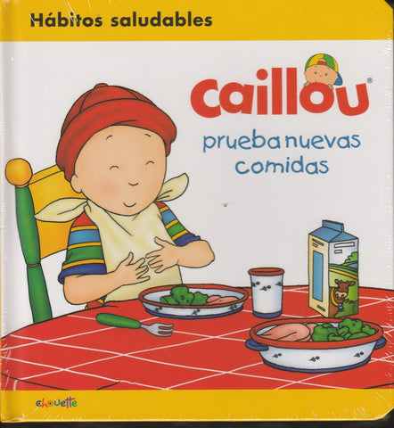 Caillou Prueba Nuevas Comidas